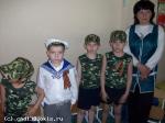 На празднике