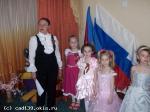 На празднике